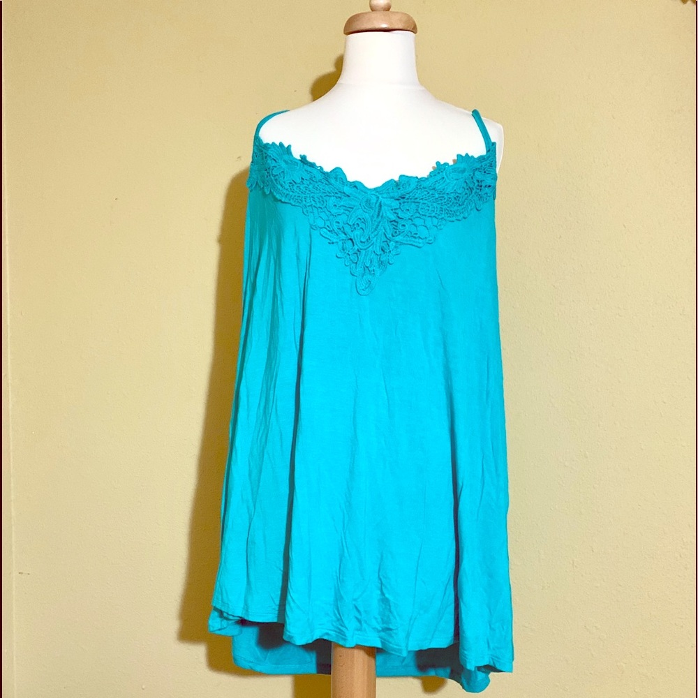 NWT Torrid Teal Camisole Size 4